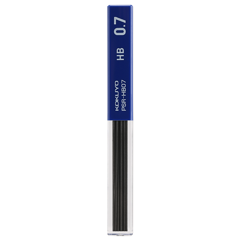 KOKUYO Imported 0.7mm Mechanical Pencil Lead HB for Students' Exams, Writing And Drawing, Anti-Breaking Replacement Lead Refill, One Tube PSR-HB07