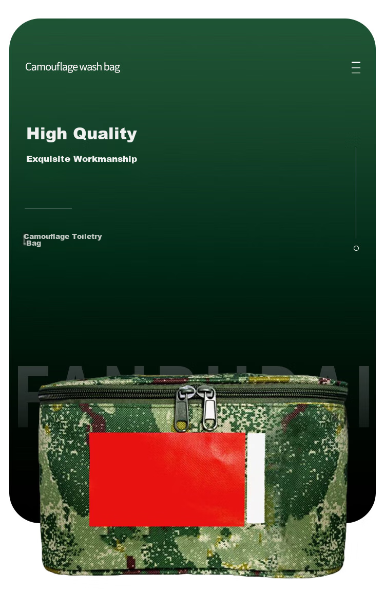 Pangdaidai Camouflage File Bag, Document Organizer, Office Meeting Handbag, 32*4*37cm 1