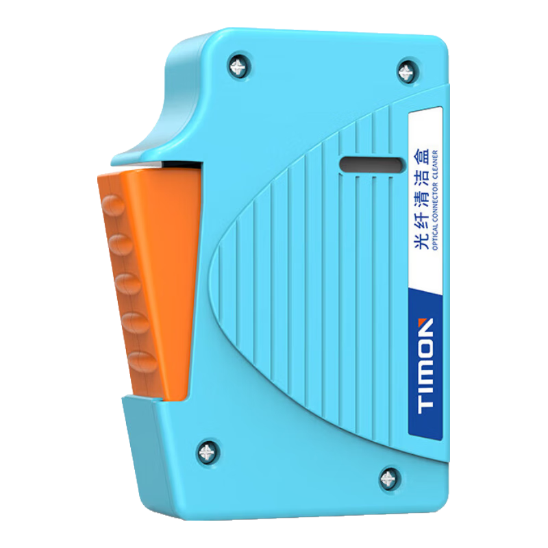 TIMON Fiber Optic Cleaning Tool, Tape-Type Cleaning Box Cleaning Pen, Fiber Optic Patch Cord Connector End Face Cleaner, Suitable for LC/SC/FC/ST Interfaces