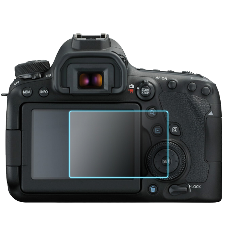 JJC Tempered Glass Screen Protector for Canon 6D Mark II DSLR Camera Accessories