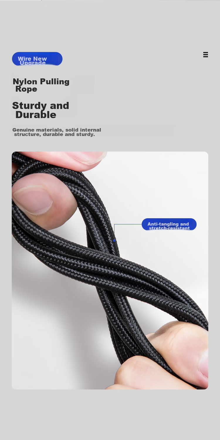 BIAZE Three-In Data Cable, Type-C Fast Charging Cable 100W, Three-In Charging Cable for Car Use, Compatible with Apple IPhone 18/17/16/15/14/13, Huawei, Xiaomi, Android Phones 8