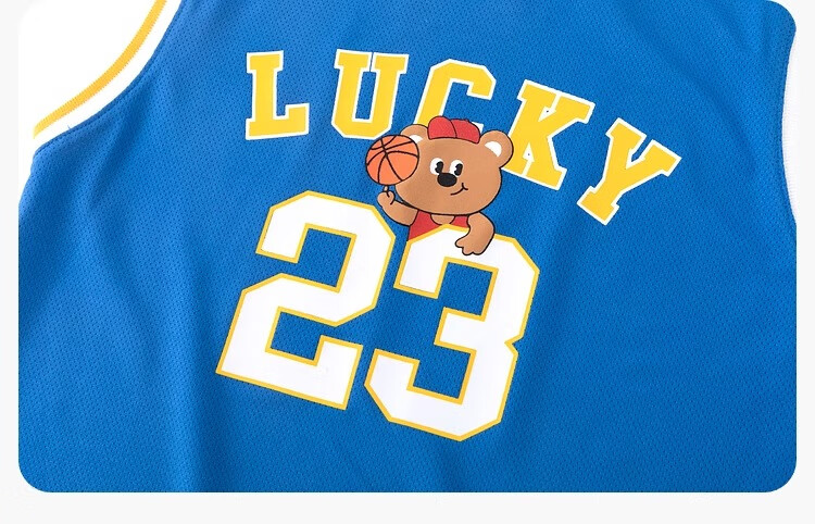 Dudujia Baby Quick-Dry T-Shirt Set, Summer Boys' Basketball Outfit, Stylish Children's Short-Sleeve Shorts Two-Piece Set, Blue, Size 100 11