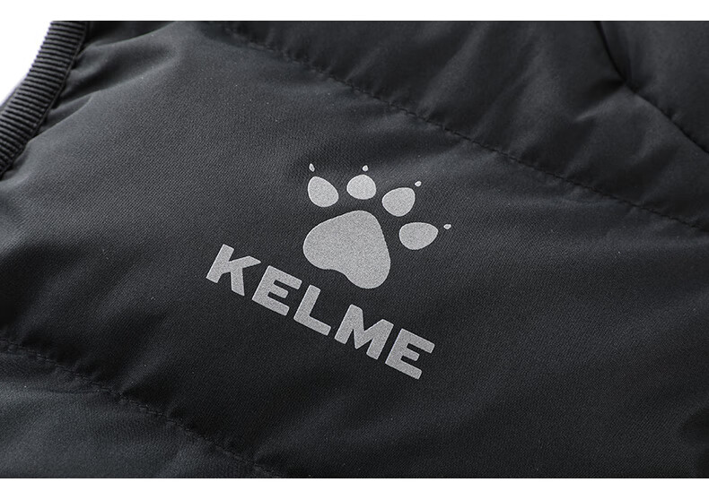 KELME Sports Cotton Vest for Men, Autumn And Winter Warm Commuter Sports Cold-Proof Sleeveless Cotton Waistcoat, Black, Size S 12