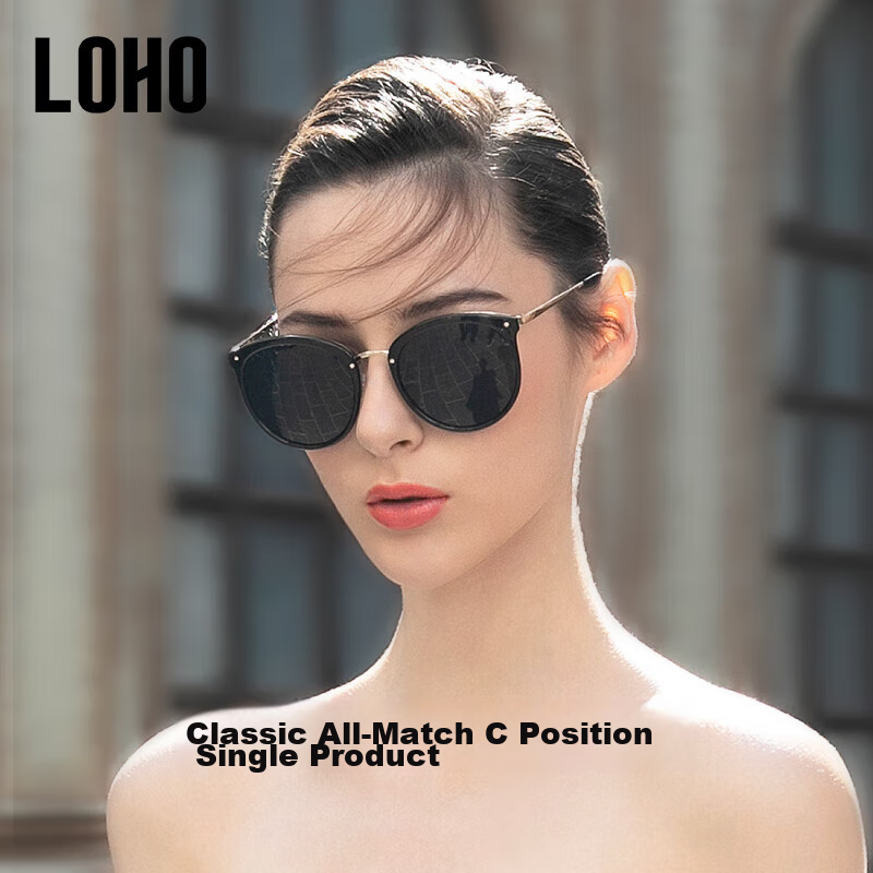 LOHO Sunglasses for Women, Polarized Sunglasses for Couples And Friends, Driving Glasses, Sun Protection Eyewear, GM Hiking Glasses, Gift