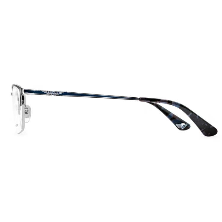 FURLA Full-Frame Women's VFU356 Commuter Myopia Optical Glasses Frame, Stylish Eyewear 540700 Bright Black 3