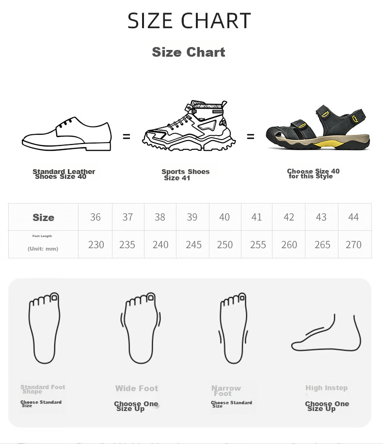 JEEP Men's Outdoor Breathable Sandals, Closed-Toe Beach Shoes, Water-Friendly Perforated Shoes, Non-Slip Wear-Resistant River Tracing Shoes, Casual Hiking Shoes 5