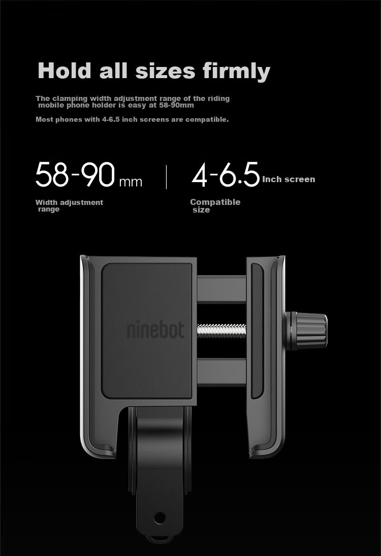 Ninebot Electric Scooter Phone Holder, Ninebot Electric National Standard Scooter, Universal Riding Navigation, Two-I 2