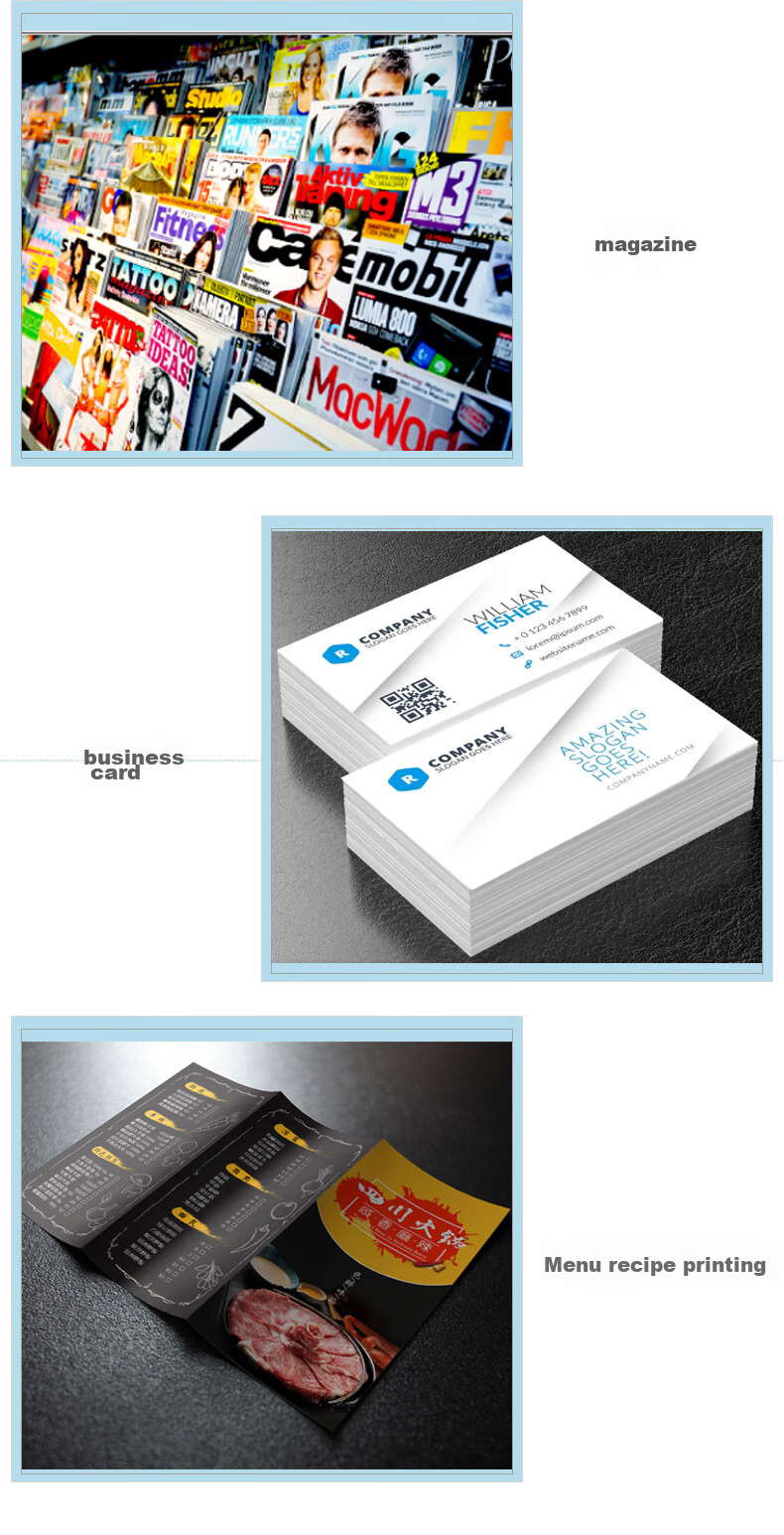 DOCON 200g A3++ Single-Sided High-Gloss Inkjet Coated Paper, 50 Sheets Color Printing Paper, Glossy Photo Paper, Smooth Printing Paper for Photos, Magazines, Single Pages, Brochures, Calendars, Handmade DIY 5