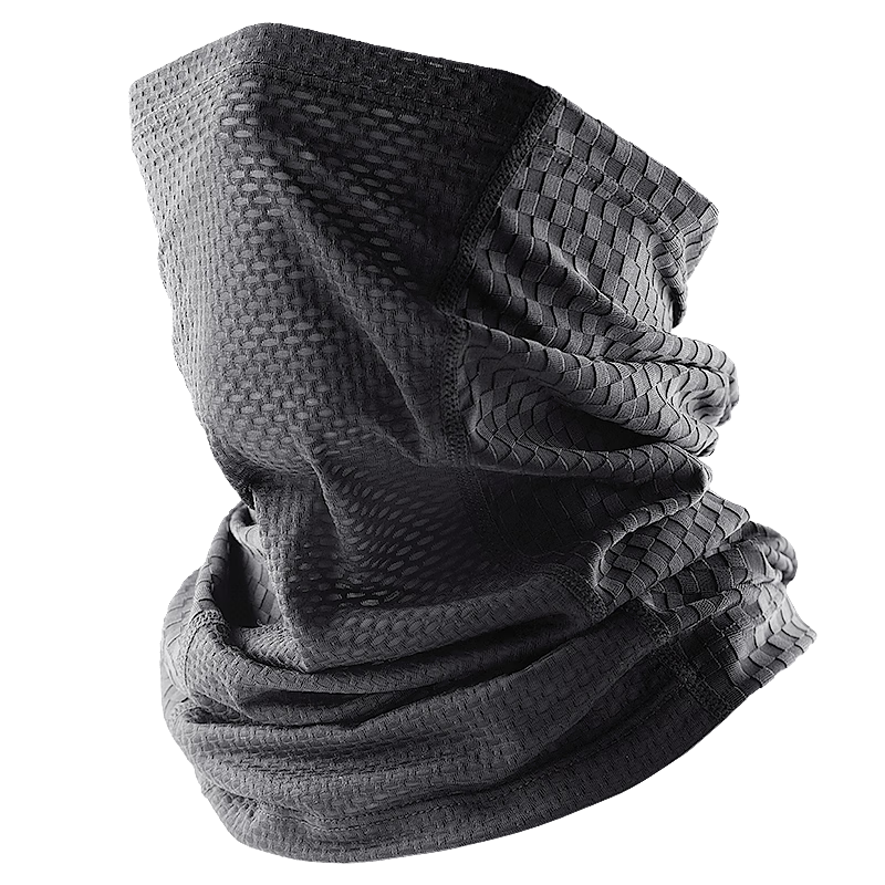 SupFire Outdoor Sun Protection Neck Gaiter, Cycling Ice Silk Sun Protection Face Mask, Versatile Magic Headband, Dust-Proof Multifunctional Neck Warmer TJ12