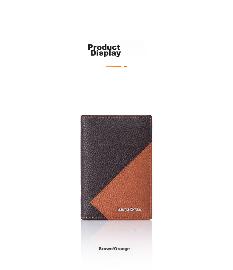 Xinxiuli Men's Business Card Holder, Multifunctional Leather Wallet, Gift Box for Men's Birthday Present TK6 8