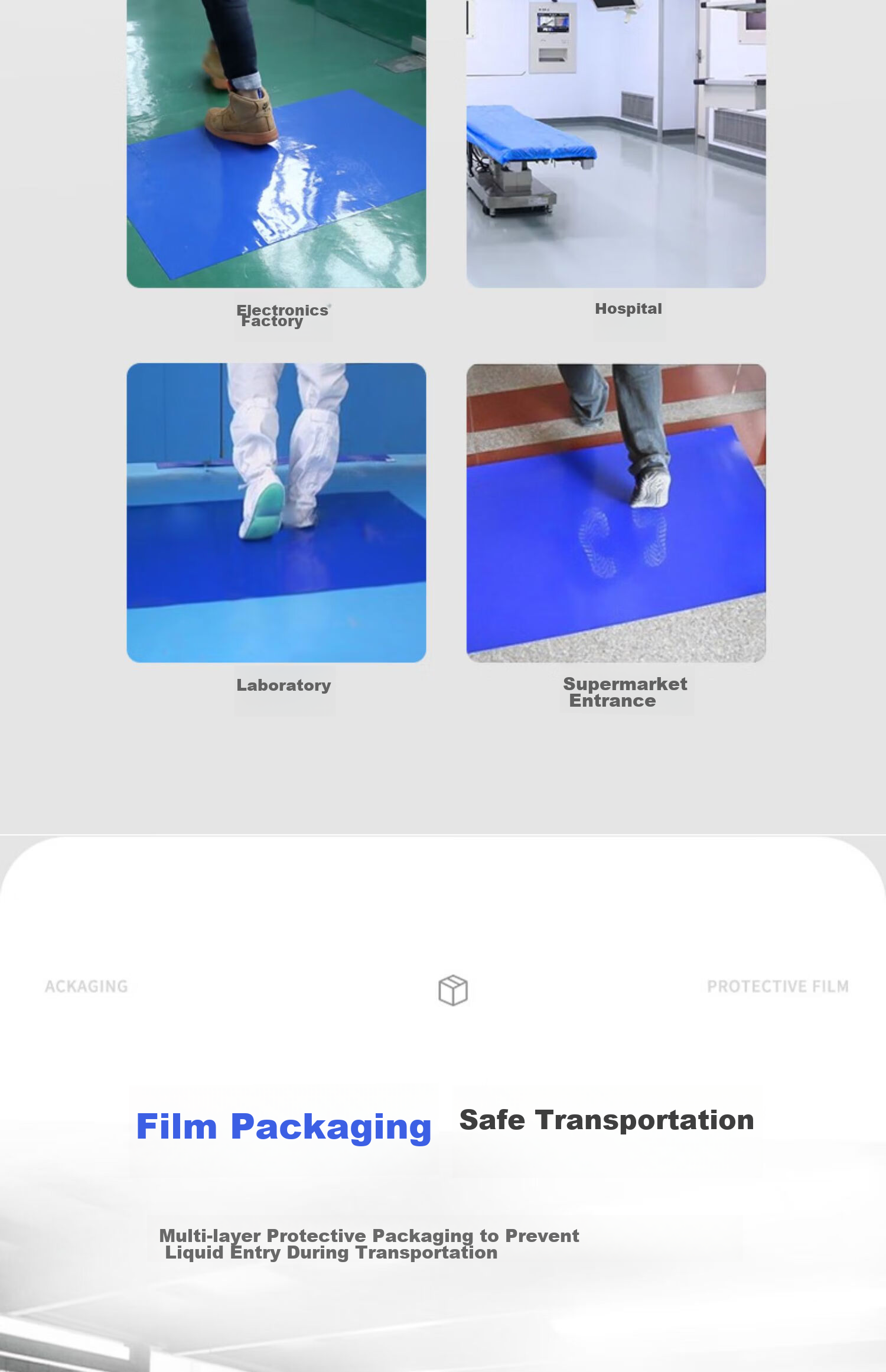 Beifute Dust-Collecting Mat, Clean Room Dust-Collecting Mat, Shower Room Dust-Collecting Anti-Dust Sticker, Removable Shoe Sole Dust-Collecting Foot Mat 15