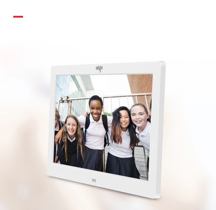 Patriot aigo digital photo frame DPF101 10-inch high-definition electronic photo album support music video white support enterprise logo batch customization Patriot aigo digital photo frame DPF101 10-inch high-definition electronic photo album support music video white support enterprise logo batch customization