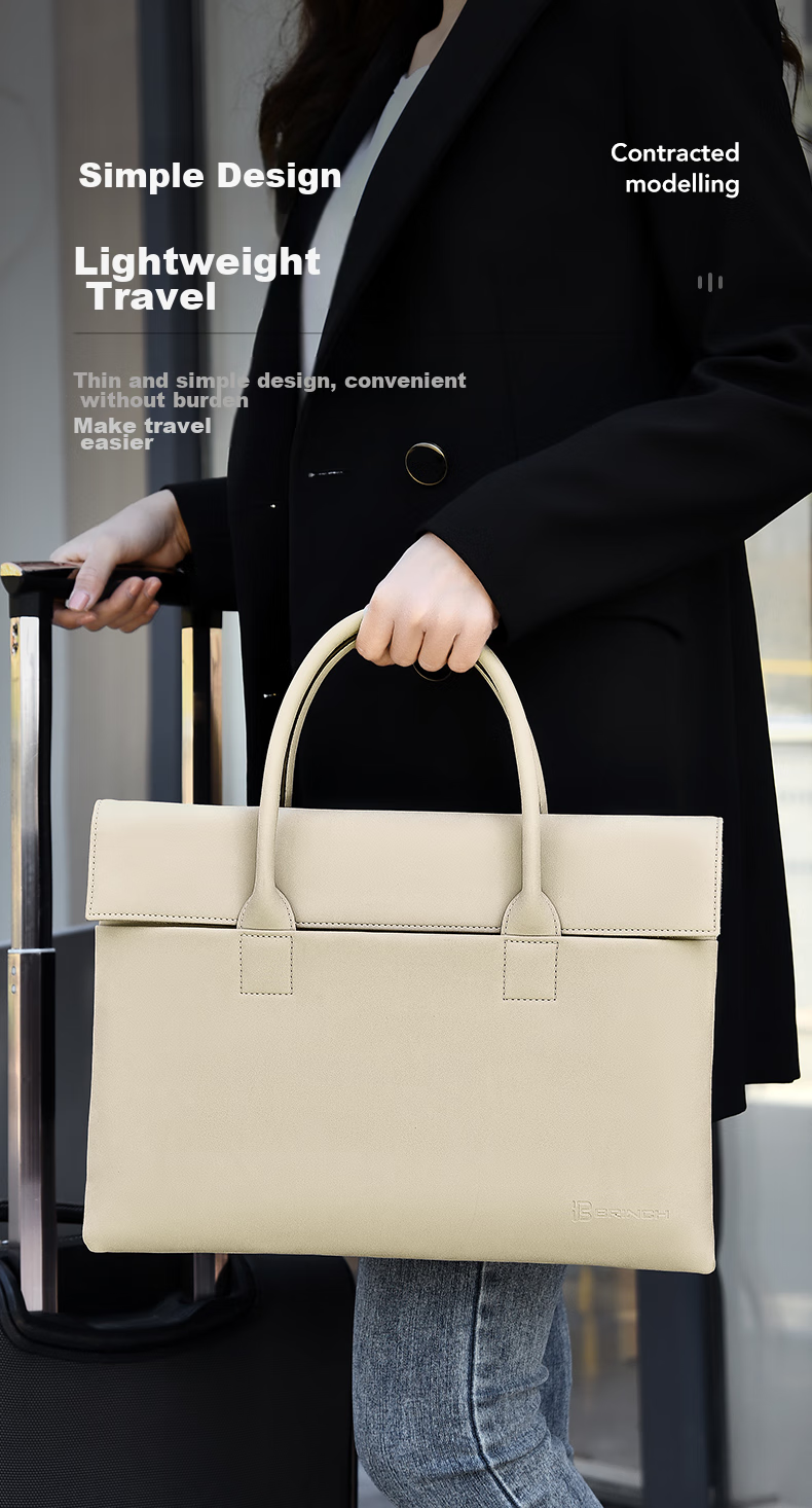 BRINCH Laptop Bag for Women, 15.6-Inch, Handheld, Suitable for Commuting And Business, Compatible with Apple And Huawei Laptops 3