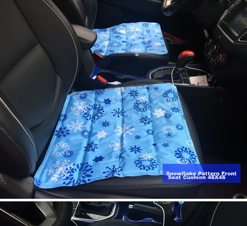 Dijialun Summer Car Seat Cushion, Single Piece Square Pad, Ice Pad, Home And Car Cooling Mat, Office Sofa Ice Cream Seat Cushion, Pet Mat 5