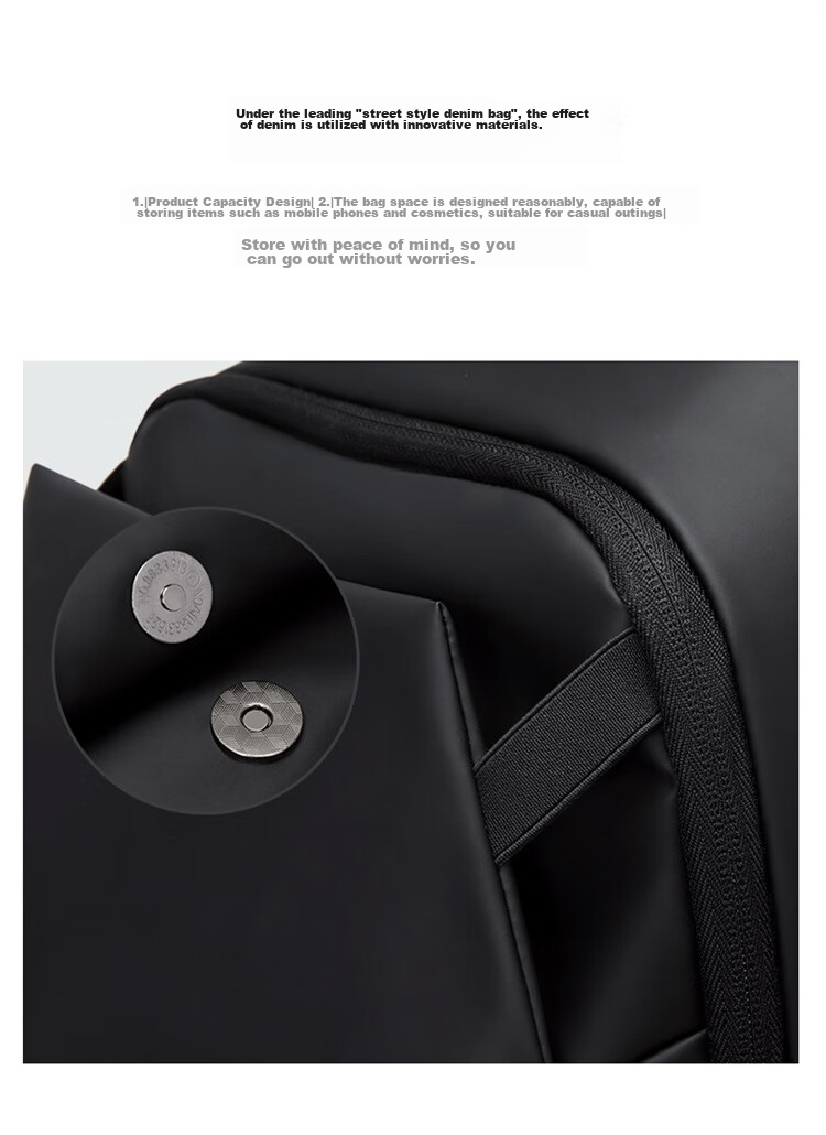 GOLF Backpack for Men, Travel Bag with 15.6/16 Inch Laptop Compartment, Multi-Compartment Student Bookbag, Commuter And Business Trip Bag 10