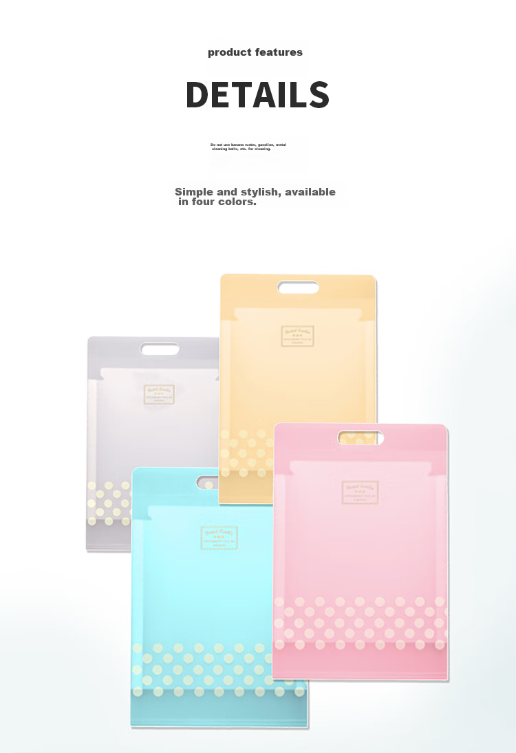 KOKUYO A4 Handheld Accordion File Folder, Light Color Cookie Design, 12 Layers, 13 Pockets, Leak-Proof Hidden Clasp, Horizontal Style, PP Material, Exam Season Storage, Back-To Season, with Handle 3