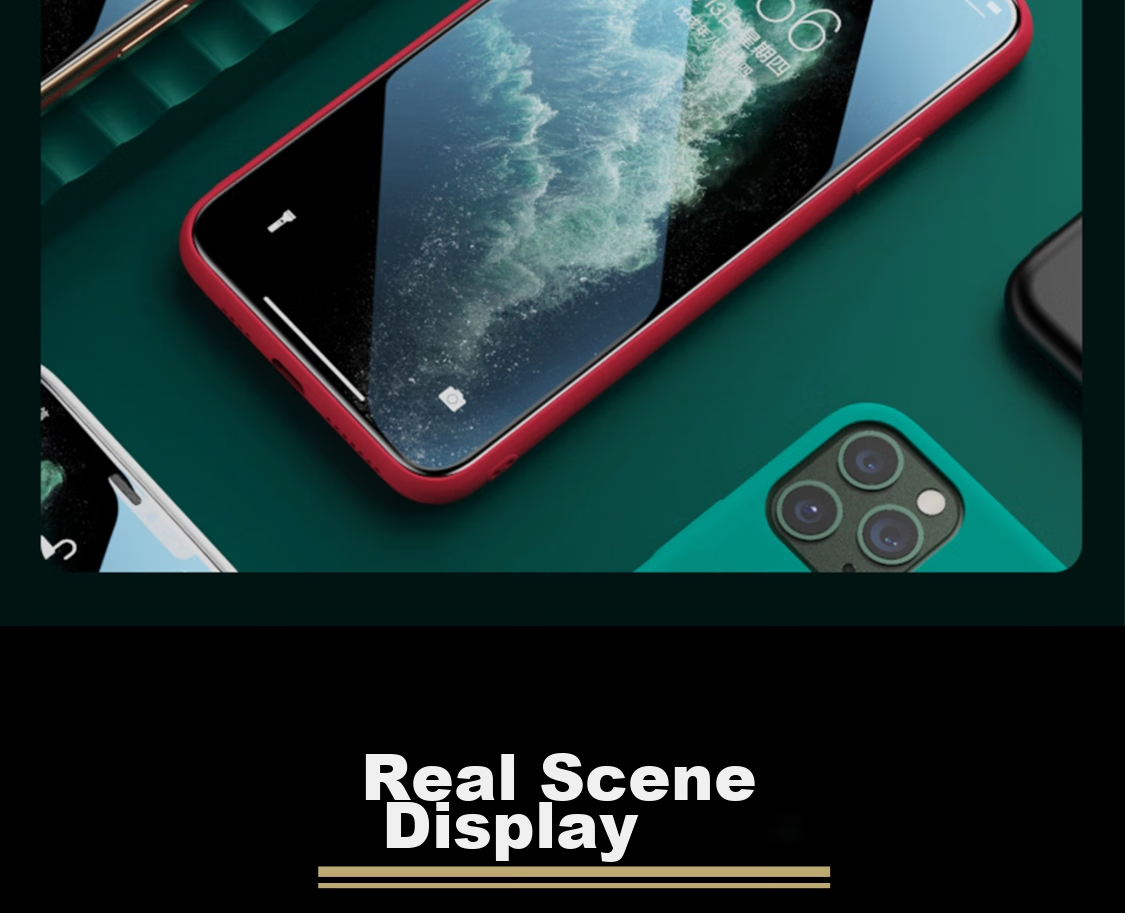 ESCASE IPhone 11 Pro Max/XS Max Tempered Glass Screen Protector with Anti-Dust Mesh, HD Full Coverage Glass Front Film for IPhone 11 Pro Max/XS Max 25