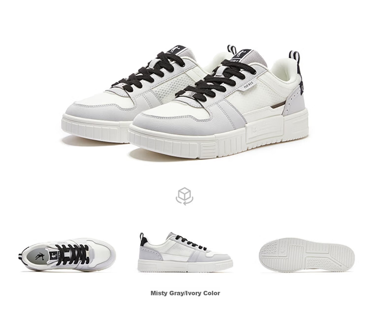 QIAODAN Men's Sneakers, Summer New Style Mesh Lightweight Breathable Casual Shoes, Thick-Soled Height-Increasing White Shoes, Sports Shoes for Me 28