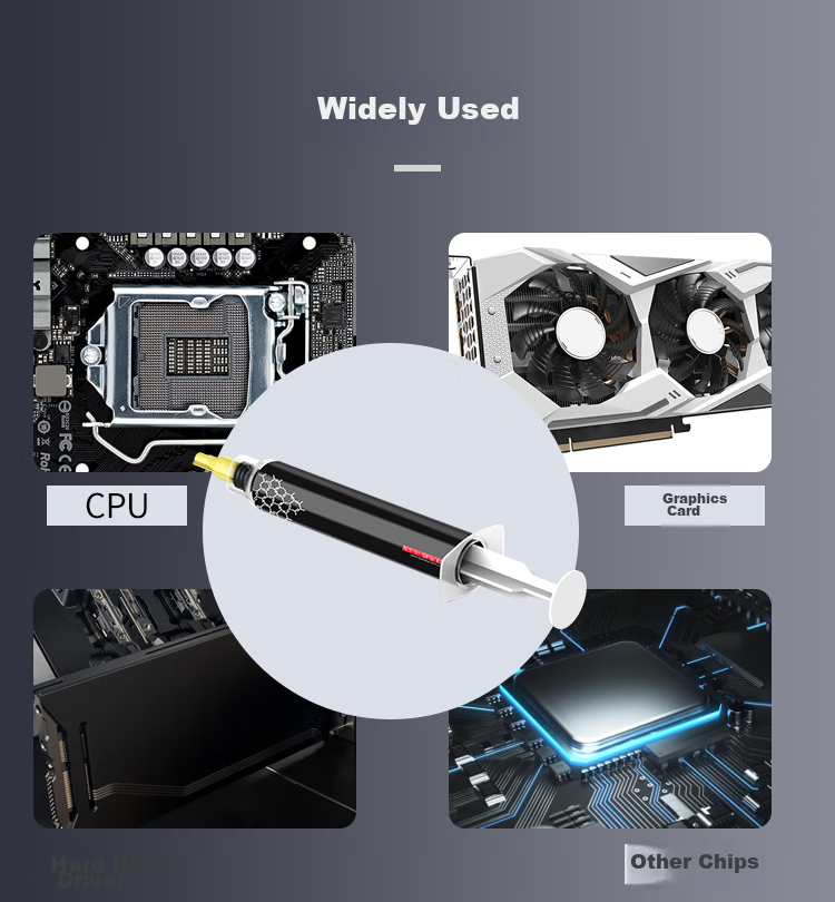 BUBALUS Thermal Paste (2g/tube, for Desktop And Laptop CPU Cooling, Thermal Conductivity 8.5W/m.K) 6