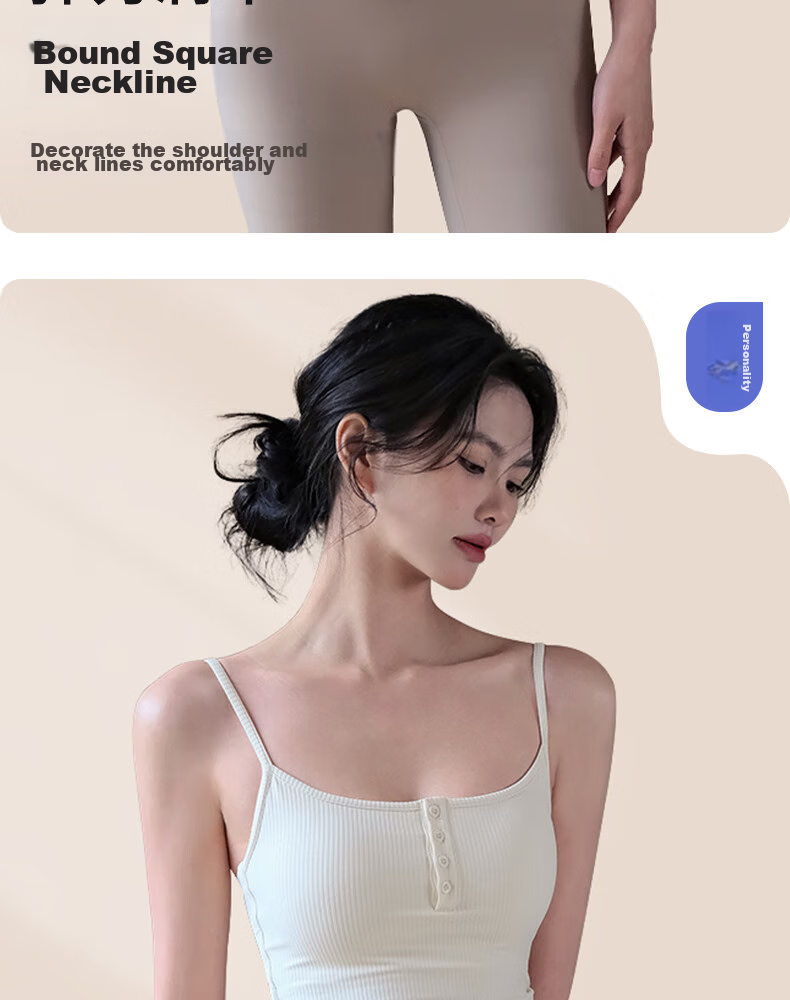 XUEXIMAN Sports Bra with Chest Pads, Yoga Wear, Camisole Tank Top for Women, Beautiful Back Bra, Integrated Running Fitness Professional Pilates 6