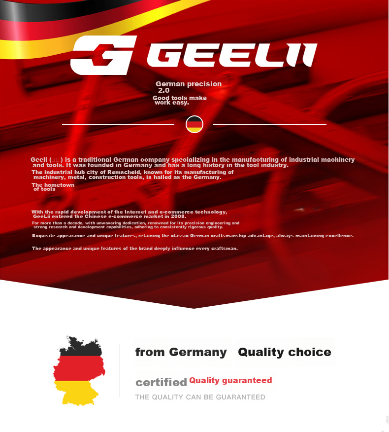 GeeLii Diagonal Cutting Pliers, Labor-Saving Water Pipe Pliers, Electronic Cutting Diagonal Pliers, Side Cutting Pliers, 6 Inches, 65010 12