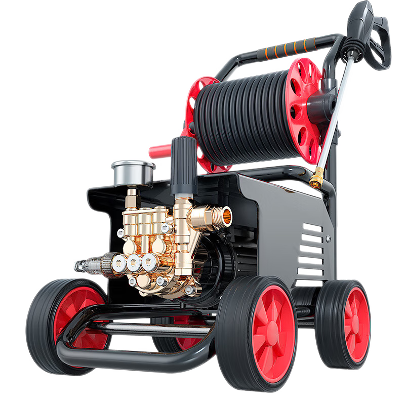 Black Cat Saint General Car Washer High Pressure Water Gun Powerful Car Cleaning Machine 220V Household High Pressure Cleaner High Pressure Spray Gun Car Wash Pump