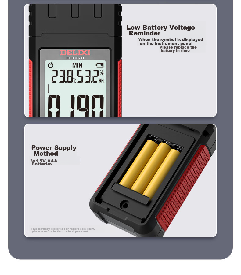 DELIXI ELECTRIC Illuminance Meter, Light Intensity Meter, High-Precision Digital Brightness Meter, Light Meter, Illuminance Meter 19