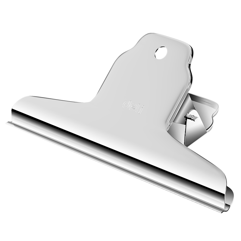 Deli 12 Large 145mm Mountain-Shaped Bill Clips, Clipboard Clips, Financial Document Clips, Office Supplies, 12 Pieces/pack, 9531