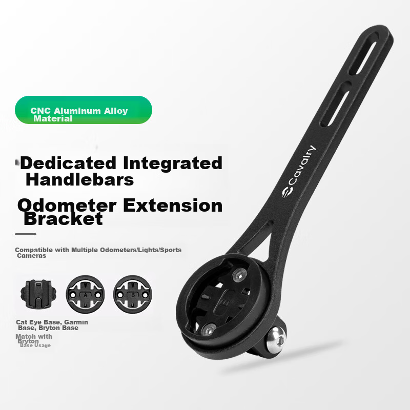 Cavalry Road Bike Handlebar Stem Clamp, Aluminum Alloy Handlebar Light Mount, Action Camera Multi-Functional Expansion Bracket
