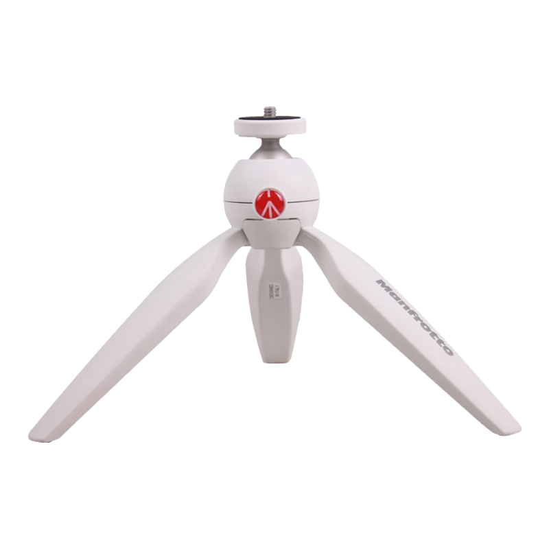 Manfrotto PIXI Series Mini Tripod for Mirrorless and Compact Cameras Desktop Portable Tripod MTPIXI-WH White