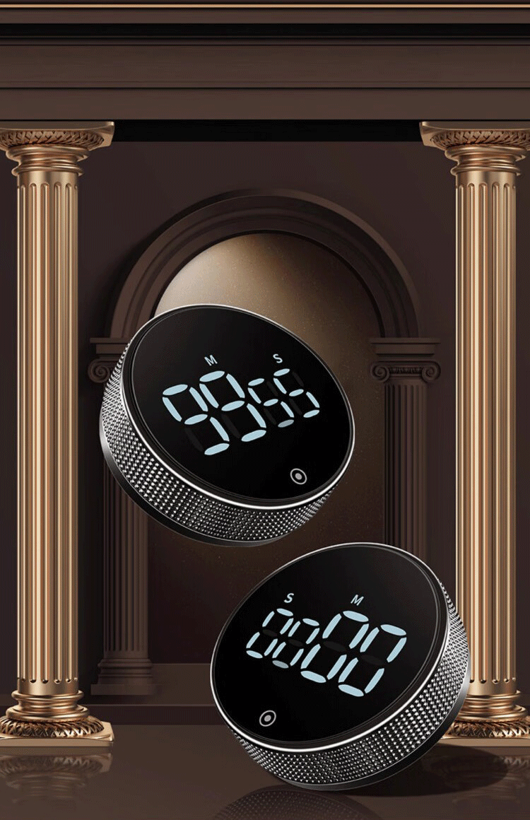 PAKCHOICE Kitchen Timer, Electronic Visual Timer, Magnetic Multi-Functional Time Management Tool for Children And Students 1