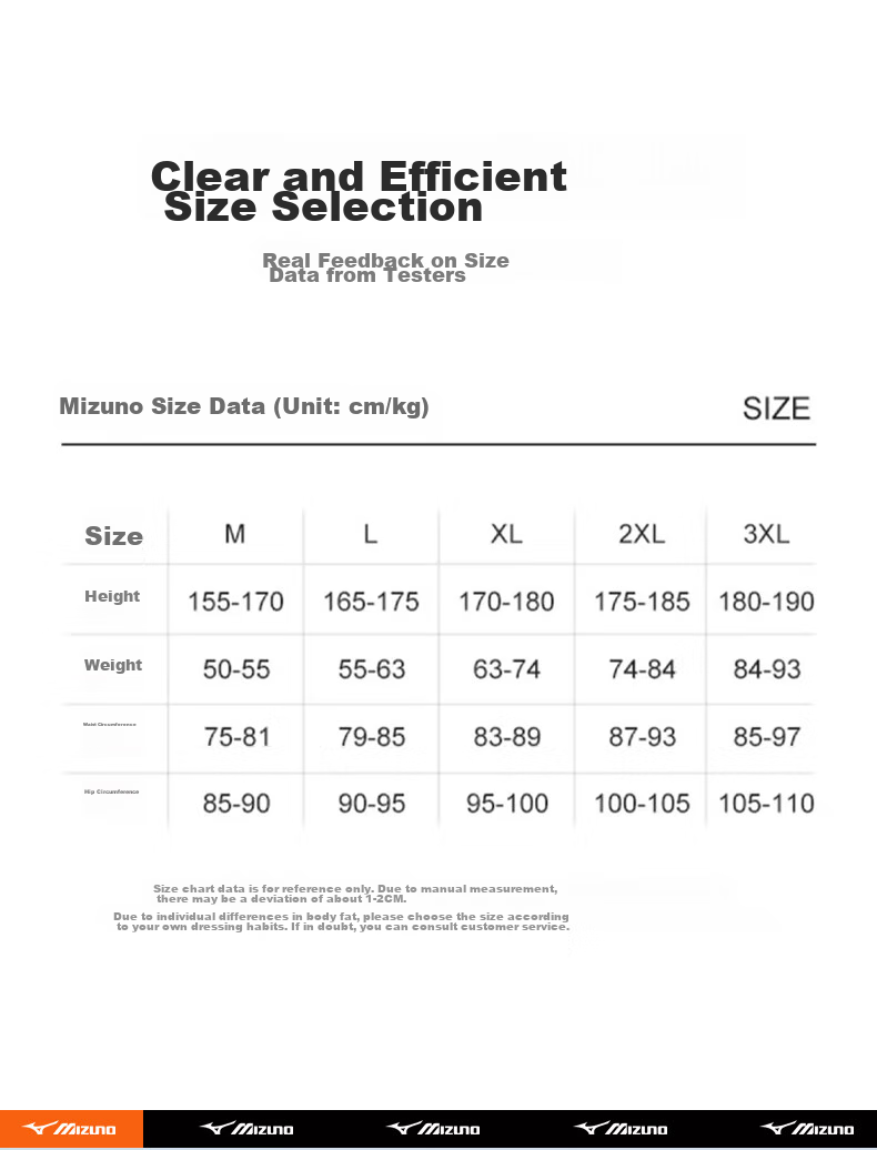 MIZUNO Men's Swimwear Set: Quick-Dry Chlorine-Resistant Anti-Embarrassment Long-Sleeve Swimsuit And Shorts Summer Sports Gear 1127 Black L 16