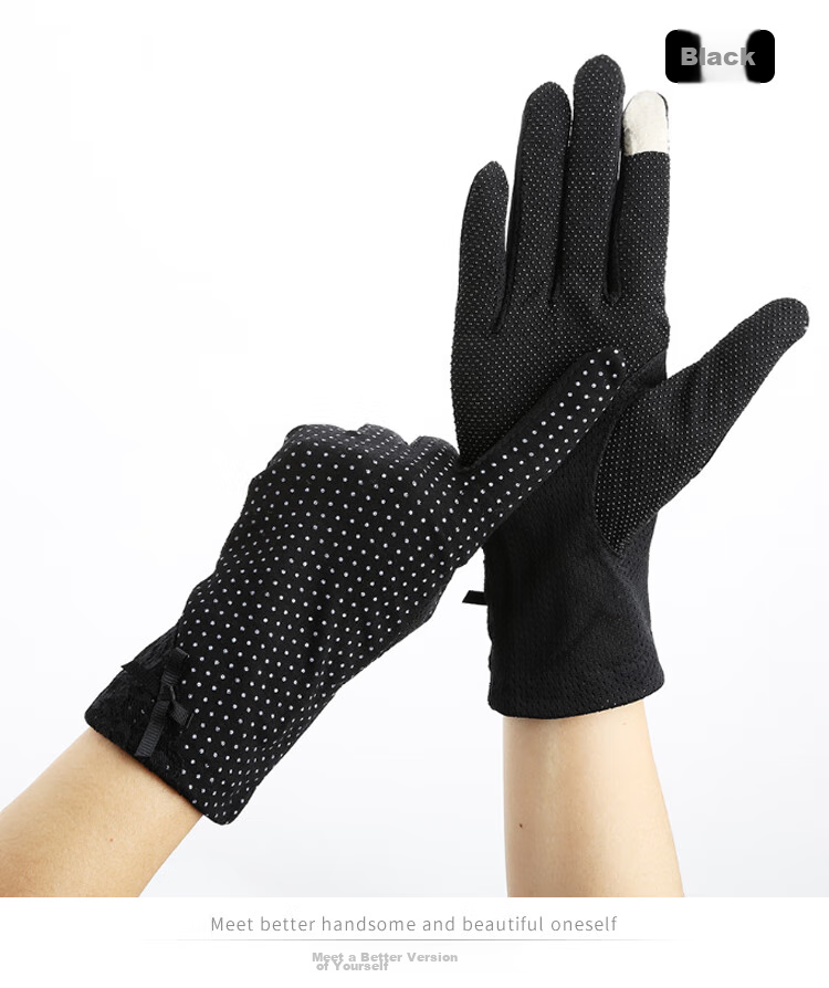 GLO-STORY Women's Gloves, Cycling Non-Slip Breathable Ladies Gloves, Thin WST014116, Deep Pink 9