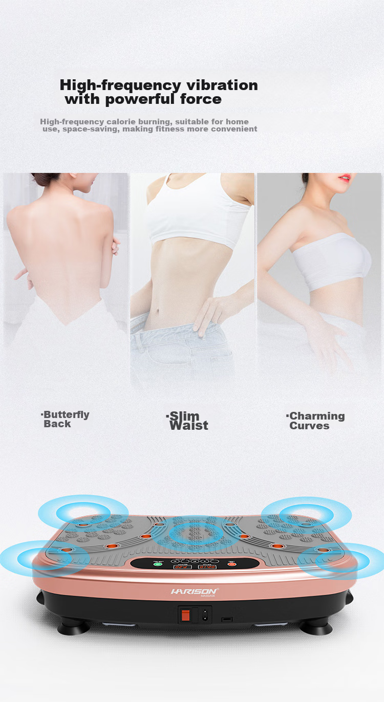 HARISON Fat-Burning Shaker Machine, Lazy Person's Aerobic Exercise Shaker, Multifunctional Vibrating Machine, Fitness Equipment HR-341 19