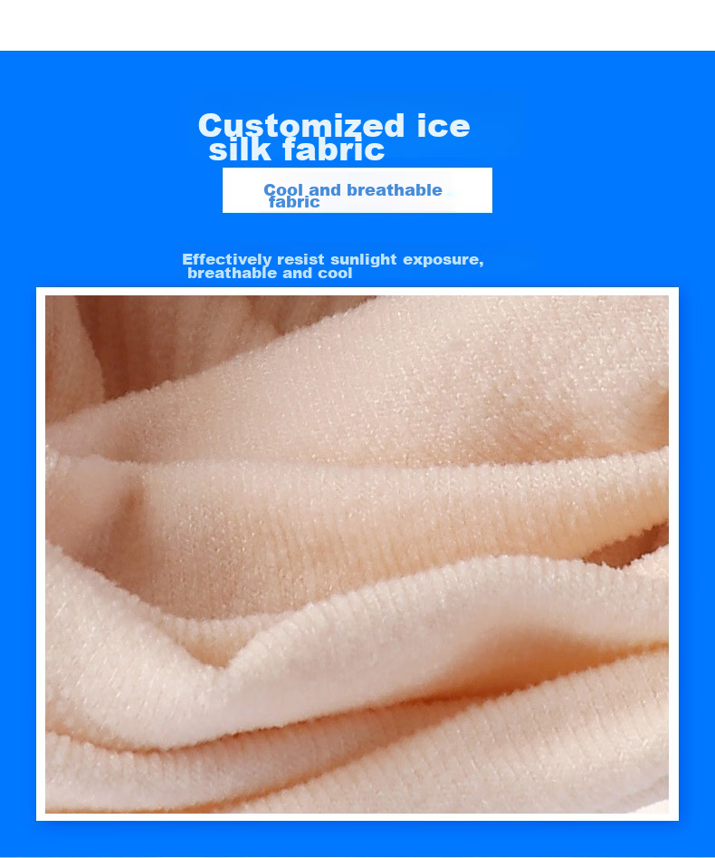 LAC Ice Sleeves for Men [Set of Four], Sun Protection Arm Sleeves for Women, Ice Silk Sleeves, Cycling Arm Guards, Sleeve Covers, Arm Sun Protectio 3