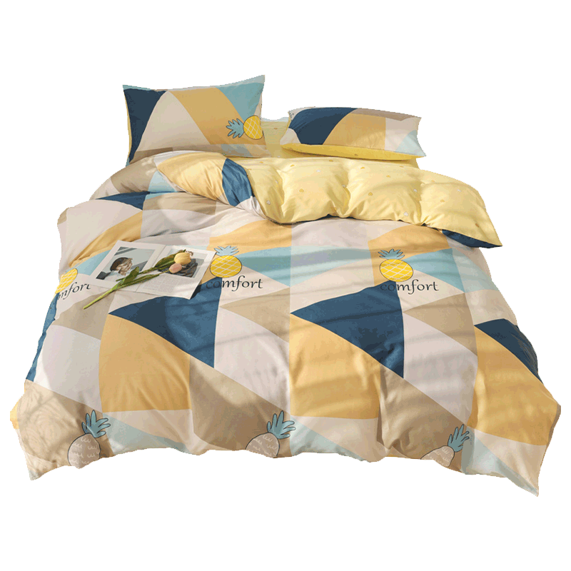 Grace Pure Cotton 7A Antibacterial Duvet Cover, Single Piece, 100% Cotton, Student Dormitory Single Duvet Cover, Duomile 150*200cm