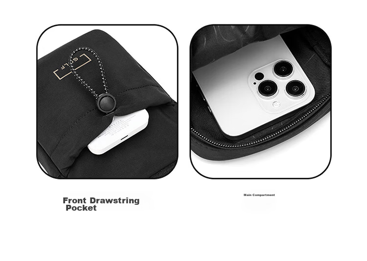 GOLF Shoulder Bag for Men And Women, Casual Crossbody Bag, Water-Resistant Phone Pouch, Lightweight Versatile Outdoor Sports Messenger Bag 14