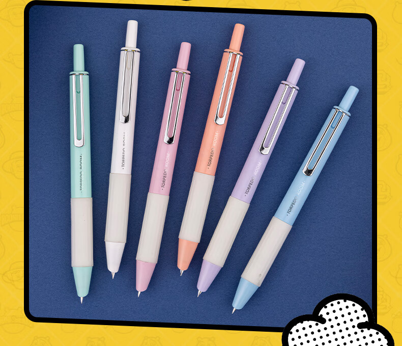 HERO Fountain Pen, Bear Collaboration Gift Box, Third-Grade Elementary School Students' Posture-Correcting Iridium Gold Calligraphy Ink Pen, 3176 Retractable Fountain Pen, Blue, EF Nib 12