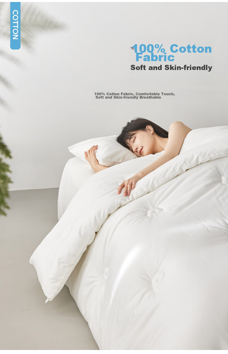 Dohia Home Textiles Pure Cotton Xinjiang Cotton Quilt Winter Thickened Comforter Duvet Approximately 7.1 Jin (3.55 Kg) 203*229cm 7