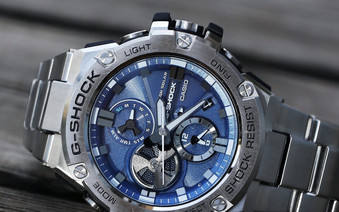 卡西欧(casio) 卡西欧(casio)手表 g-shock 钢铁之心 防震太阳能动力