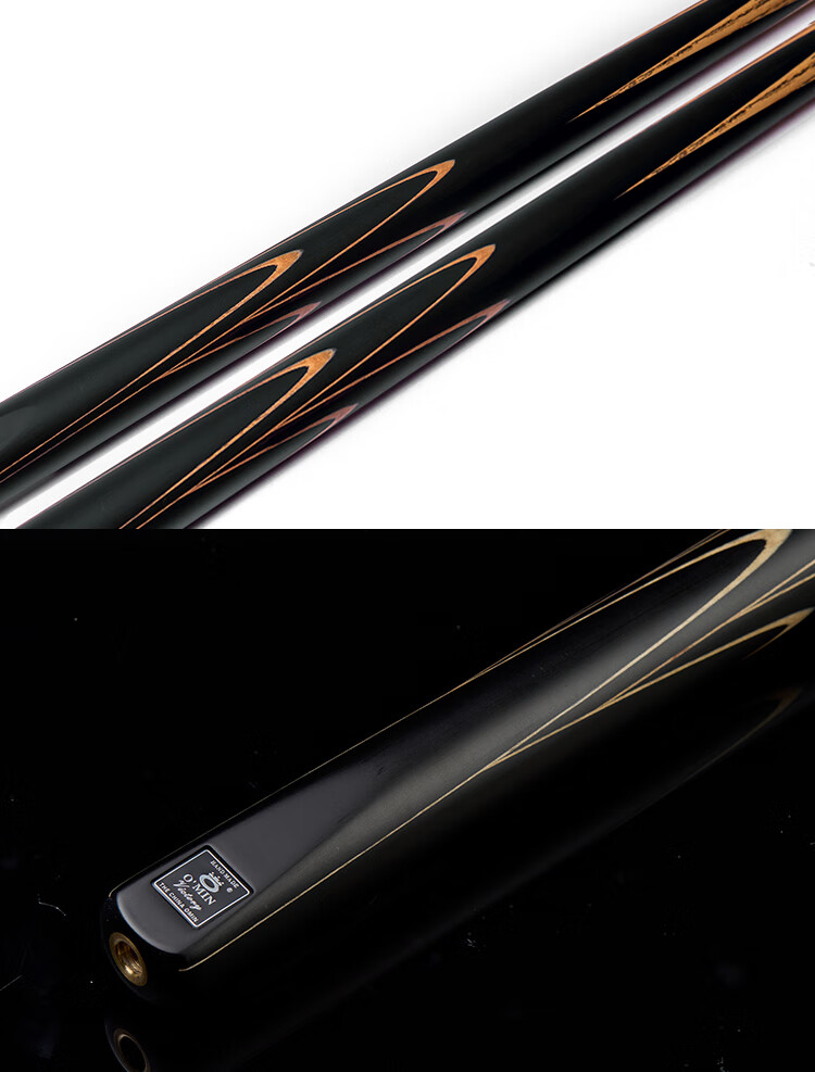 Aomi New Champion Pool Cue, Snooker Black Eight Small Tip, Black Eight Chinese Eight-Ball Medium Tip, Billiard Cue, 16 Colors All-Round Cue, 9.5 8