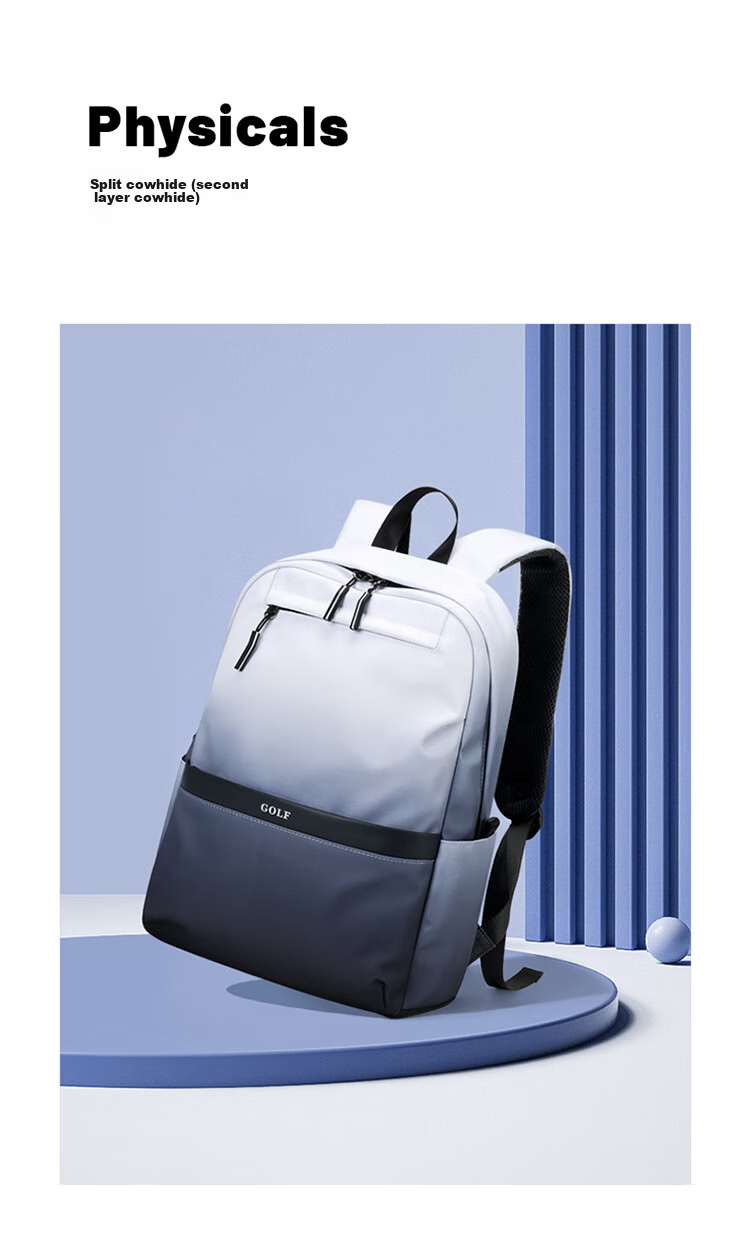 GOLF Backpack for Men And Women, Casual Laptop Backpack for Students, Gradient Commuter Outdoor Travel Backpack, Ink Wash Color 11