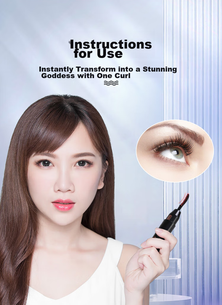 Eyecurl Electric Heated Eyelash Curler Electric Heated Lash Curler Curling Tool 6