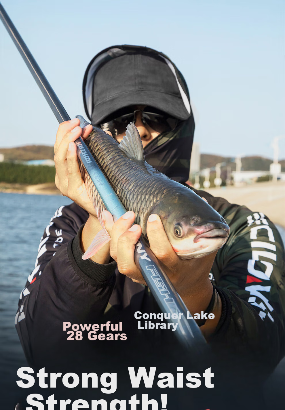 Aoxini Fishing Rod, Kyushu Zhengtu Model, 5.4 Meters Long, Handheld Rod, 28 Sections, Ultra-Light And Ultra-Hard Carbon Fiber, Platform Fishing Rod, Carp Rod, Fishing Tackle 13