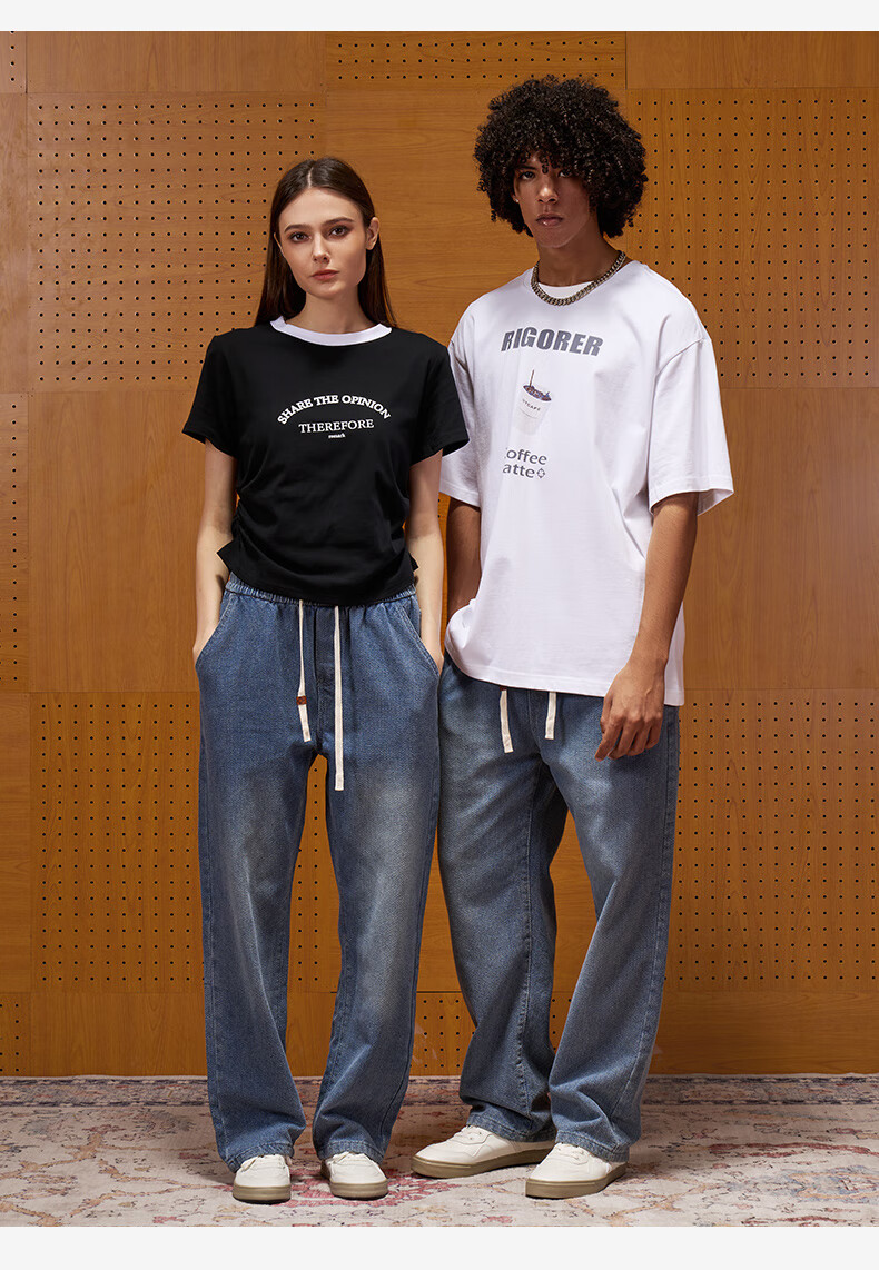 RIGORER Men's Jeans: Lightweight, Soft, Versatile, Retro Straight-Leg Casual Pants 3