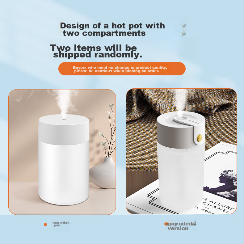 HANASS Desktop Humidifier, Compact Quiet Humidifying Companion for Rhinitis, Air-Conditioned Rooms, Home And Office Use, USB Plug-In Portable Car-Mounted MYX-109 38 Home Portable for Office Workers 4