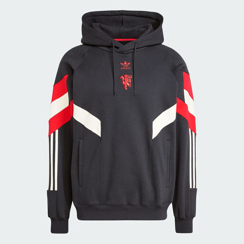 Adidas Men's MUFC OG HD Sports Hoodie/pullover IS6521 Black 2XL 1