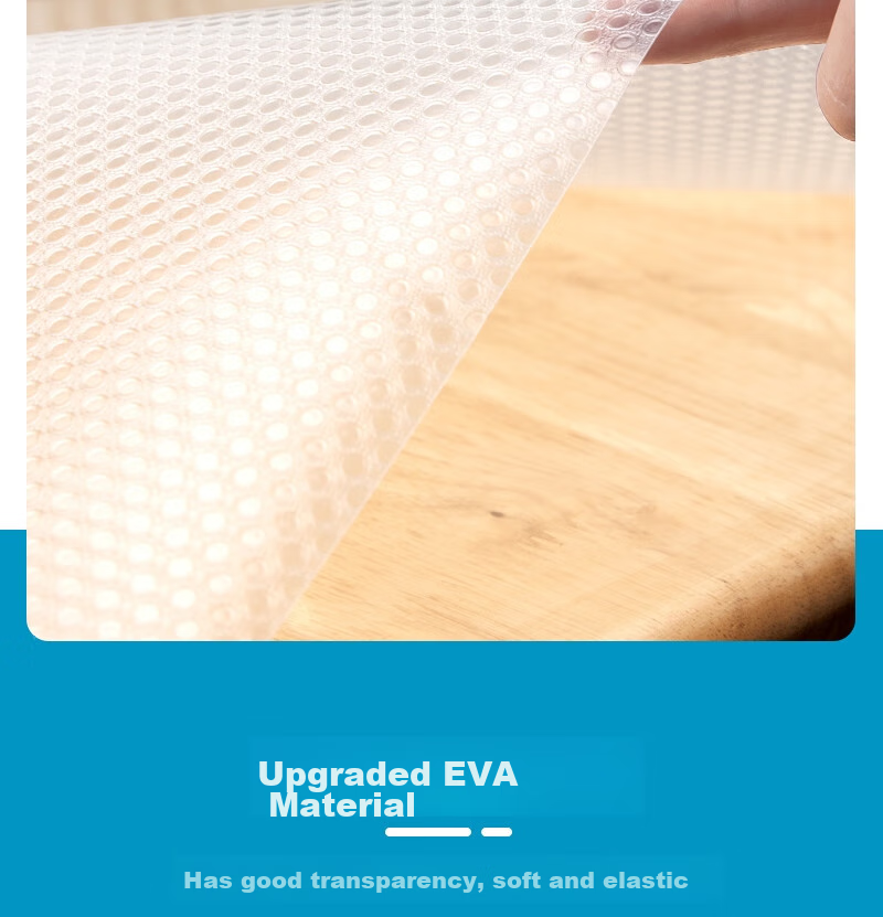 FOOJO Food-Grade Kitchen Drawer Liner, Waterproof And Oil-Proof Cabinet Mat, Countertop Protector for Dining Sideboards, Dust-Proof Pad, 0.6*5 Meters 5