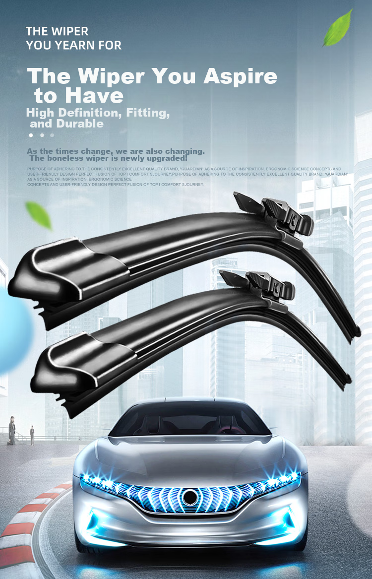 Aoye Windshield Wipers for Ford Mondeo 13-20/13 Kuga Boneless Wiper Blades, Front Windshield Wipers, 1 Pair, 28+28 Inches 2