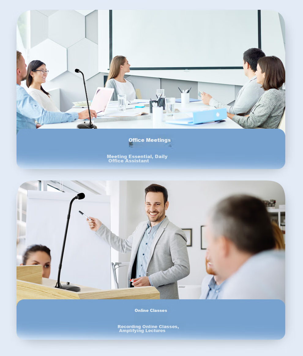FIFINE Computer Microphone, Laptop USB Wired Mic, Conference Room Video, Postgraduate Entrance Exam Retake, Online Class, Live Streaming, Recording, Voice-Over, Noise Reduction, Desktop Gooseneck Mic FM730 8